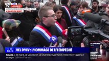 Antisémitisme : Plusieurs manifestants de confession juive empêchent la France Insoumise de rendre un hommage devant le mémorial du Vel d'Hiv à Paris aux cris de 