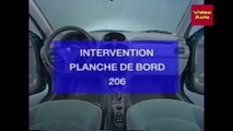 Peugeot : intervention sur la planche de bord de 206 (1998)