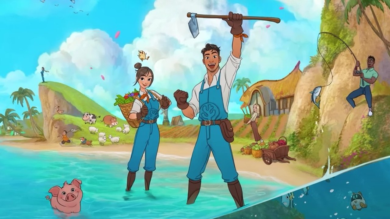 Coral Island - Launch-Trailer stellt nach Early Access-Ende Version 1.0 vor