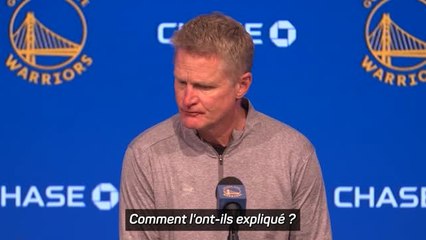 Warriors - Kerr revient sur l'expulsion de Green