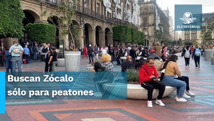 “Va viento en popa” Centro sin vehículos en la CDMX