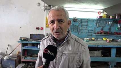 Oto tamircisi kedi: Nazlı