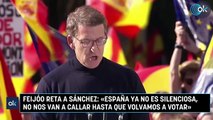 Feijóo reta a Sánchez: 