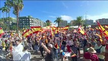 Manifestación contra la amnistía en Tenerife