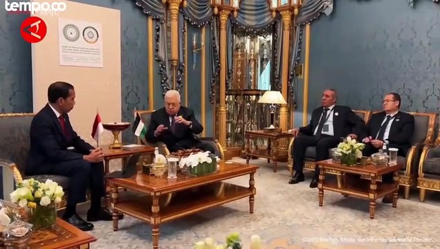 Bertemu Presiden Jokowi, Mahmoud Abbas Apresiasi Komitmen Indonesia Dukung Palestina