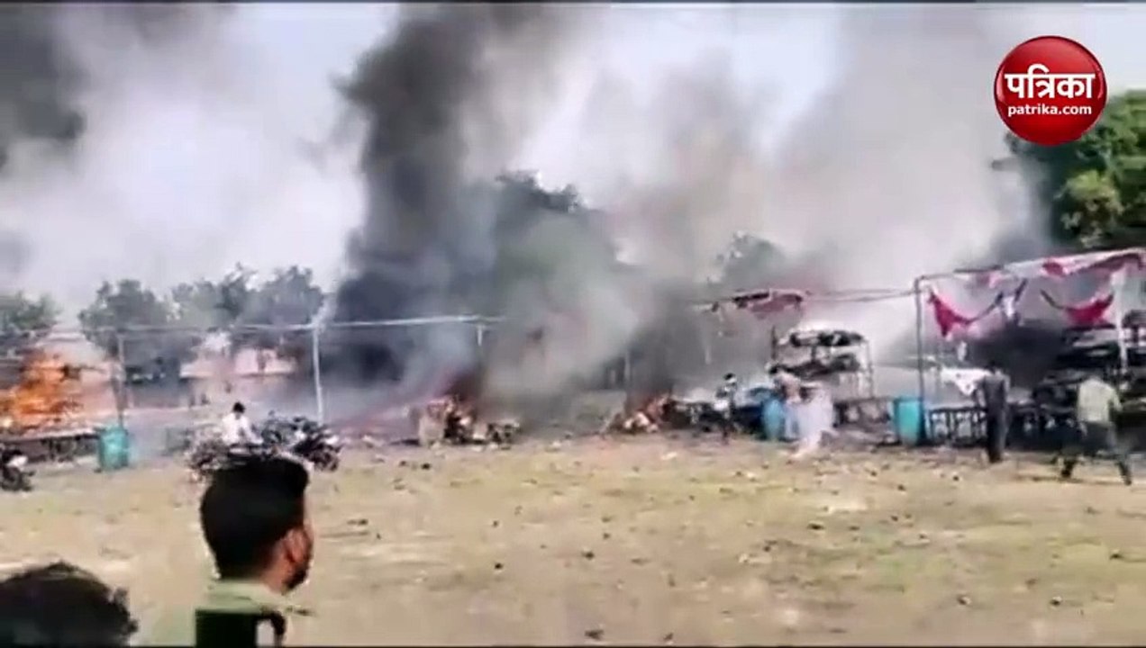 Video: पटाखा बाजार में आग से बचाव के नहीं थे सा...