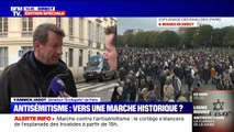 Marche contre l'antisémitisme: 