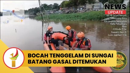 Rian Bocah 7 Tahun Yang Tenggelam Di Sungai Batang Gasal Ditemukan Meninggal