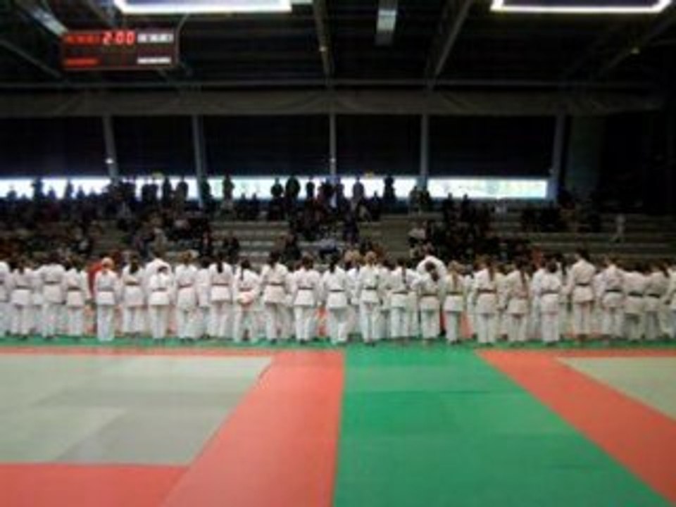 Cérémonie d'ouverture LORMONT finale benjamin(nes)