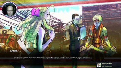 Street Fighter V - Modo História - Karin Perseguindo os Fortes