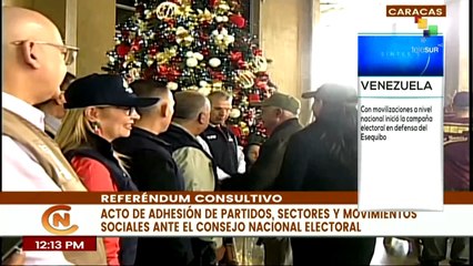 Síntesis 11-11: Inicia la campaña electoral en defensa del Esequibo en Venezuela