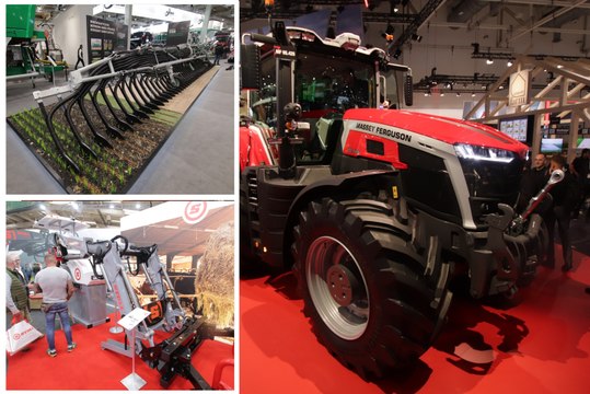 Agritechnica les nouveautés du premier jour : Massey Ferguson / Stoll / Samson