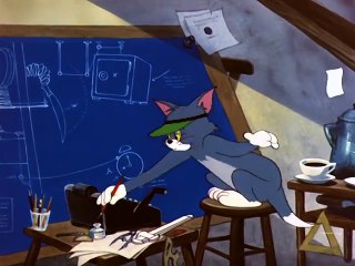 Tom & Jerry (1940) - S1950E47: Designs on Jerry 🖌️