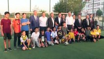 CHP Genel Başkanı Özgür Özel ve İBB Başkanı Ekrem İmamoğlu Osmaniye'de çocuklarla futbol oynadı
