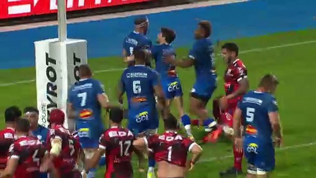 TOP 14 - Essai de Tyler ARDRON (CO) - Castres Olympique - Oyonnax Rugby - Saison 2023-2024