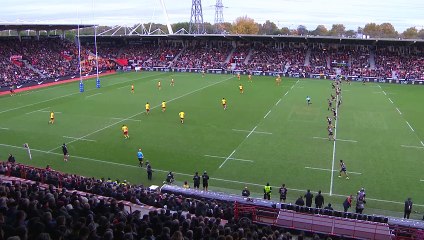 TOP 14 - Essai de Peato MAUVAKA (ST) - Stade Toulousain - USA Perpignan - Saison 2023-2024