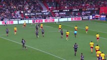 TOP 14 - Essai de Ange CAPUOZZO (ST) - Stade Toulousain - USA Perpignan - Saison 2023-2024