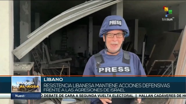Fuerzas israelíes bombardean territorios al sur del Líbano