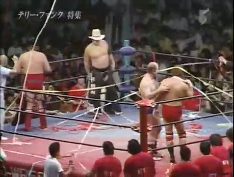 The Funks (Dory Funk Jr. & Terry Funk) vs. Stan Hansen & Terry Gordy (August 31, 1983)