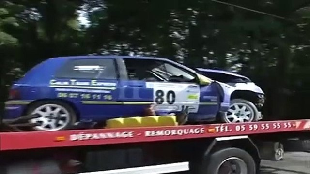 Maurice Robidart's Fatal Crash @ Rallye du Pays Basque 2007 (Aftermath)