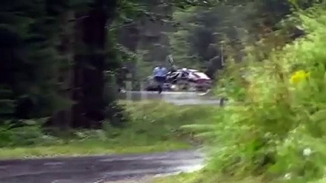 Sylvain Rémy's Fatal Crash @ Rallye de Lorraine 2007 (Aftermath)