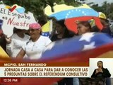 En San Fernando edo. Apure se despliega jornada Venezuela Toda para la orientación del pueblo