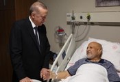 İSTANBUL-ERDOĞAN'DAN ESKİ DEVLET BAKANI AKSAY'A ZİYARET