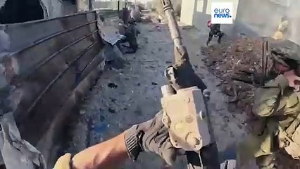 La aviación israelí continúa lanzando misiles en el norte de Gaza este domingo