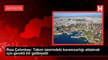 Beşiktaş Teknik Direktörü Rıza Çalımbay: 'Önemli bir galibiyet aldık'