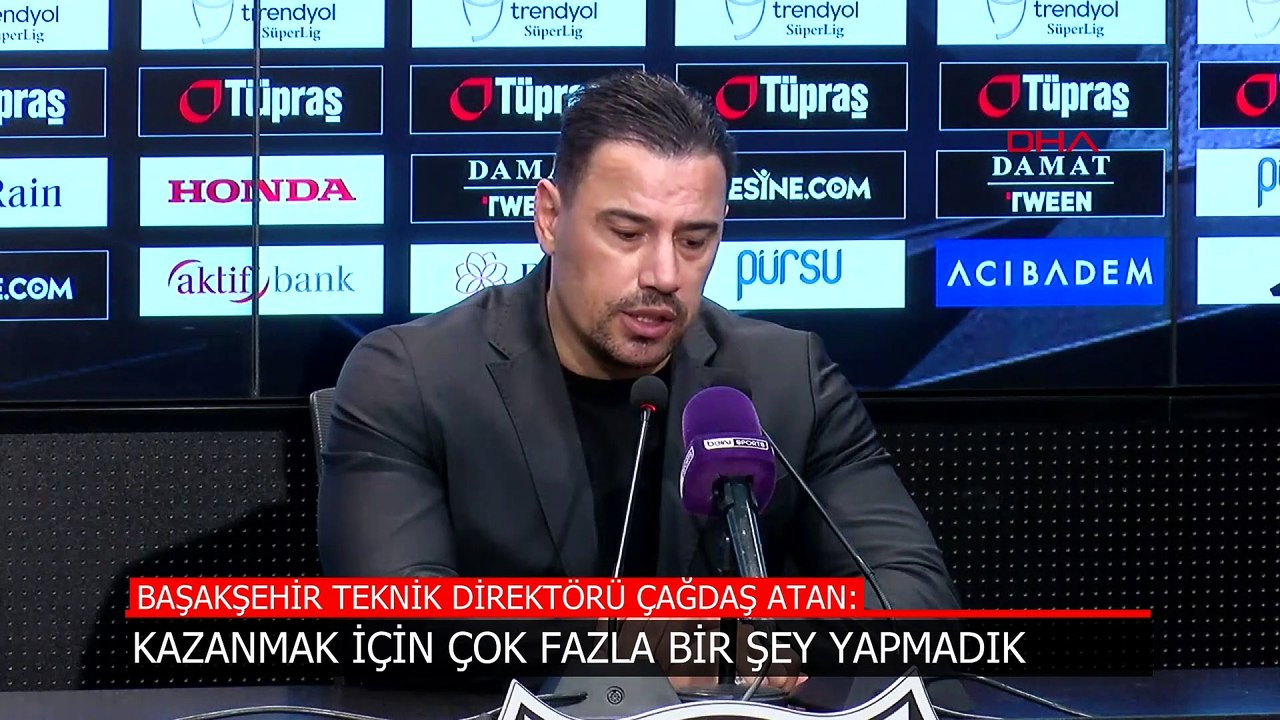 Çağdaş Atan, Beşiktaş maçı sonrası konuştu: Artık gerçekçi oynayıp, galibiyet almamız gerekiyor