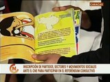 Sector cultural y Movimiento de Egresados entregan su adhesión al CNE en defensa del Esequibo