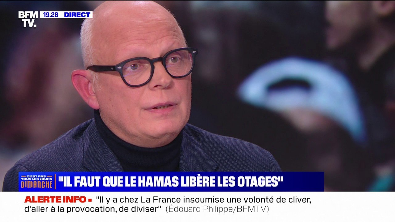 Civils tués dans les bombardements israéliens à Gaza: "Israël est en guerre, et dans la guerre il y a des morts", affirme Édouard Philippe