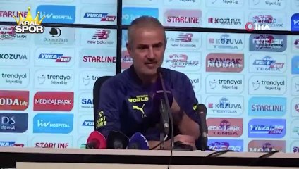 İsmail Kartal: Oyuncularım çok çok iyi futbol oynadılar