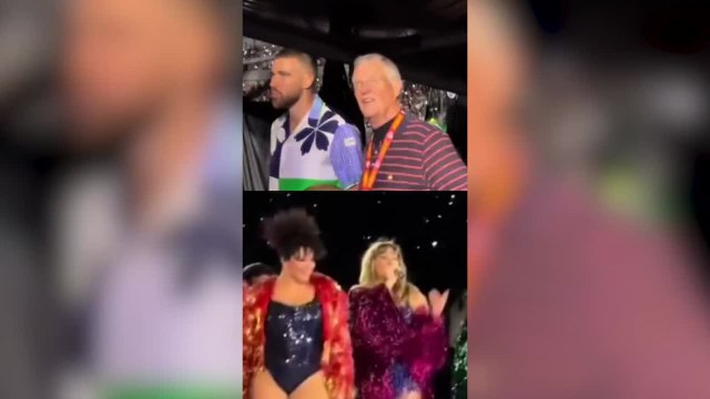 Watch Kelce and papa Swift's reaction to Taylor changing Karma lyrics