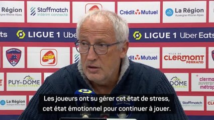 12e j. - Gastien : "Les joueurs ont su gérer cet état de stress, cet état émotionnel"