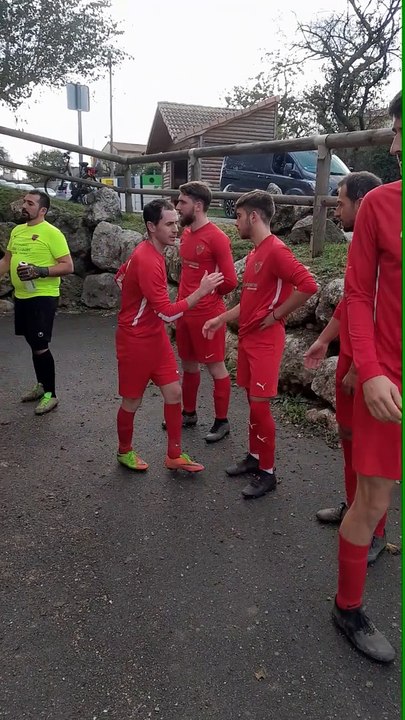 QUELQUES MINUTES AVANT LE MATCH AS DU PIC VS AS DU DOLON DIMANCHE 12 NOVEMBRE 2023