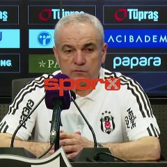 Rıza Çalımbay: "Beşiktaş'ta çok rekorlar kırdık."