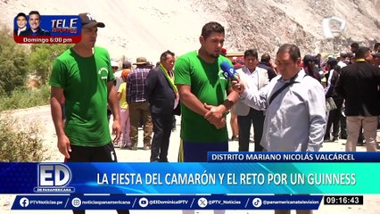 ¿Récord Guinness en Arequipa? preparan casi 2 mil kilos de camarón en la tradicional capisca