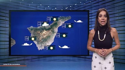 La previsión del tiempo en Canarias para el 13 de noviembre de 2023, en Atlántico Televisión.