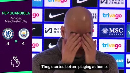 4-4 Chelsea draw 'good advert for the Premier League' - Guardiola