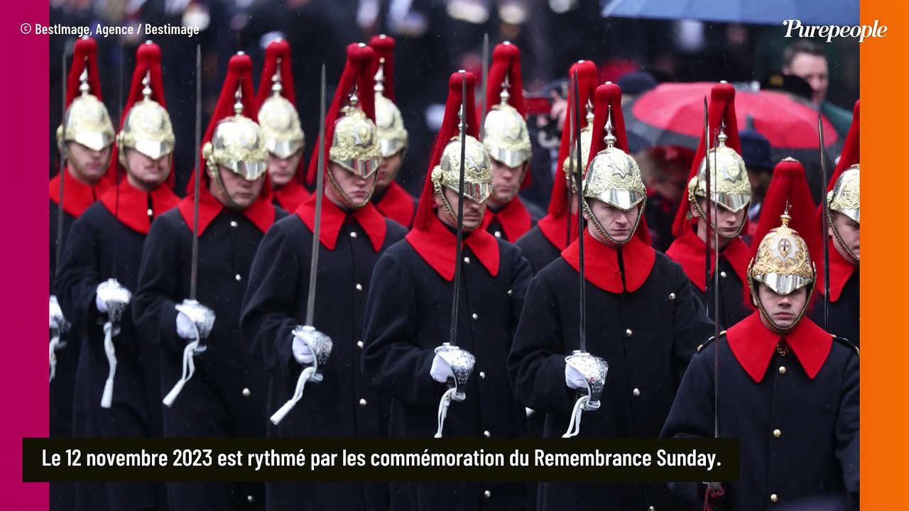 PHOTOS Kate Middleton adopte un look sévère : veste militaire et cheveux tirés, la princesse domine le tout Londres