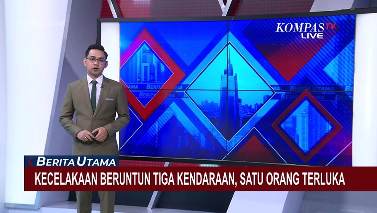 Kronologi Kecelakaan Beruntun 3 Kendaraan Yang Sebabkan 1 Orang Terluka ...