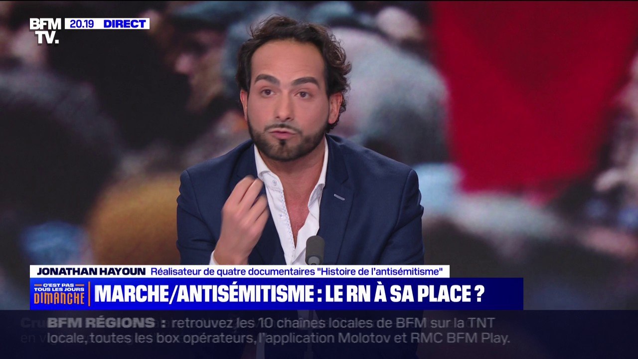 RN à la marche contre l'antisémitisme: "Ils n'ont pas obtenu ces certificats de respectabilité qu'ils veulent depuis tellement longtemps", affirme Jonathan Hayoun