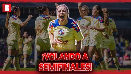 América femenil DESTROZA A PACHUCA (global 9-2)