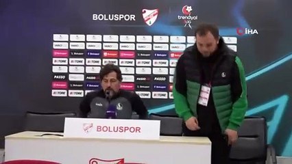 Boluspor-Sakaryaspor Maçının Ardından