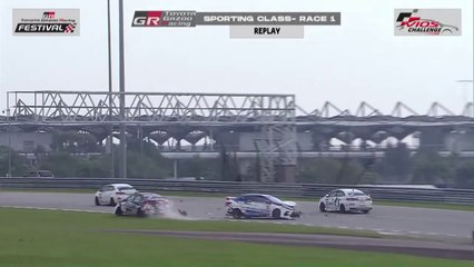 Toyota Gazoo Racing Festival Sporting 2023 Sepang 3 Race 1 Foo Kiat Big Crash
