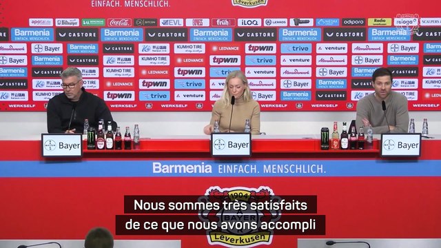 Xabi Alonso très satisfait après la grosse victoire contre l'Union Berlin