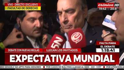 Guillermo Francos: "El faltante de boletas no es mi tema"