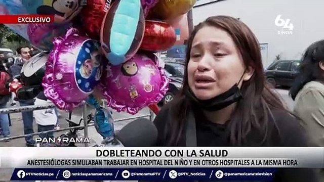 ¡Exclusivo! Dobleteando con la salud: anestesiólogas simulaban trabajar en Hospital del Niño y otros hospitales a la misma hora