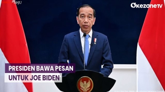 Presiden Joko Widodo Bawa Pesan Ini saat Bertemu Joe Biden